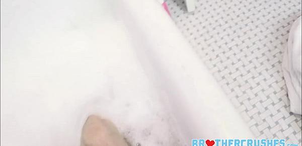  Twink Step Brother Fucked By Older Step Brother In Bathtub